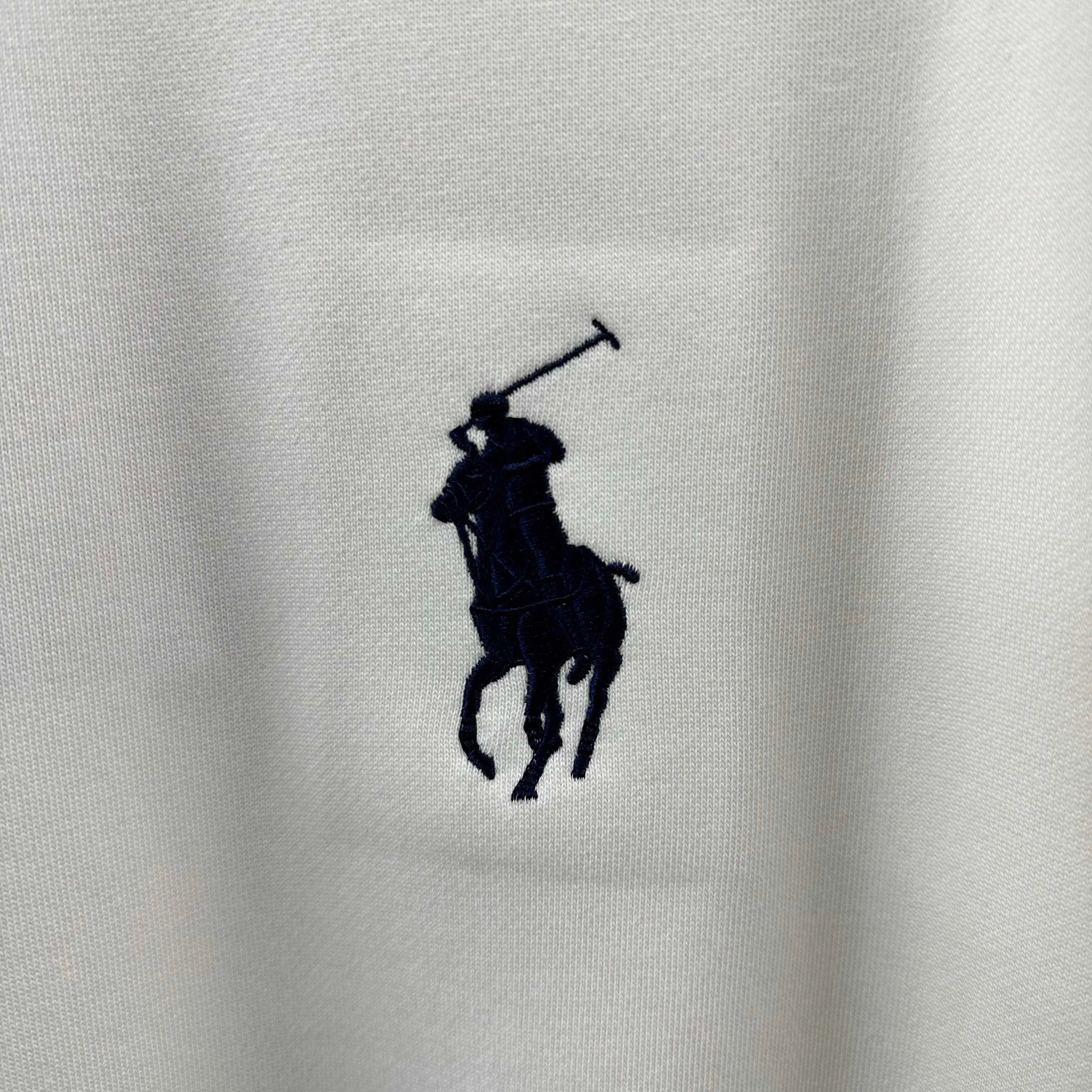 P210 Polo* Ralph Lauren 2025 Autumn and Winter new round neck sweatshirt Classic simple embroidery Customized terry fabric Long sleeves Unisex Color: Black White Size: S (90-130 pounds) M (120-150 pounds) L (140-165 pounds) XL (160-180 pounds) XXL (180-210 pounds)